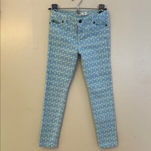 Vineyard Vines Blue Jeans with Anchors and Slim Fit